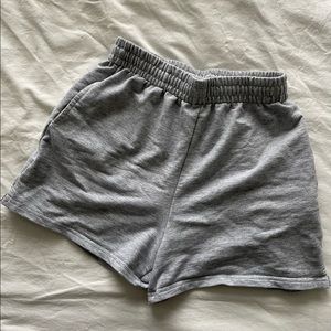 High Waisted Sweat Shorts